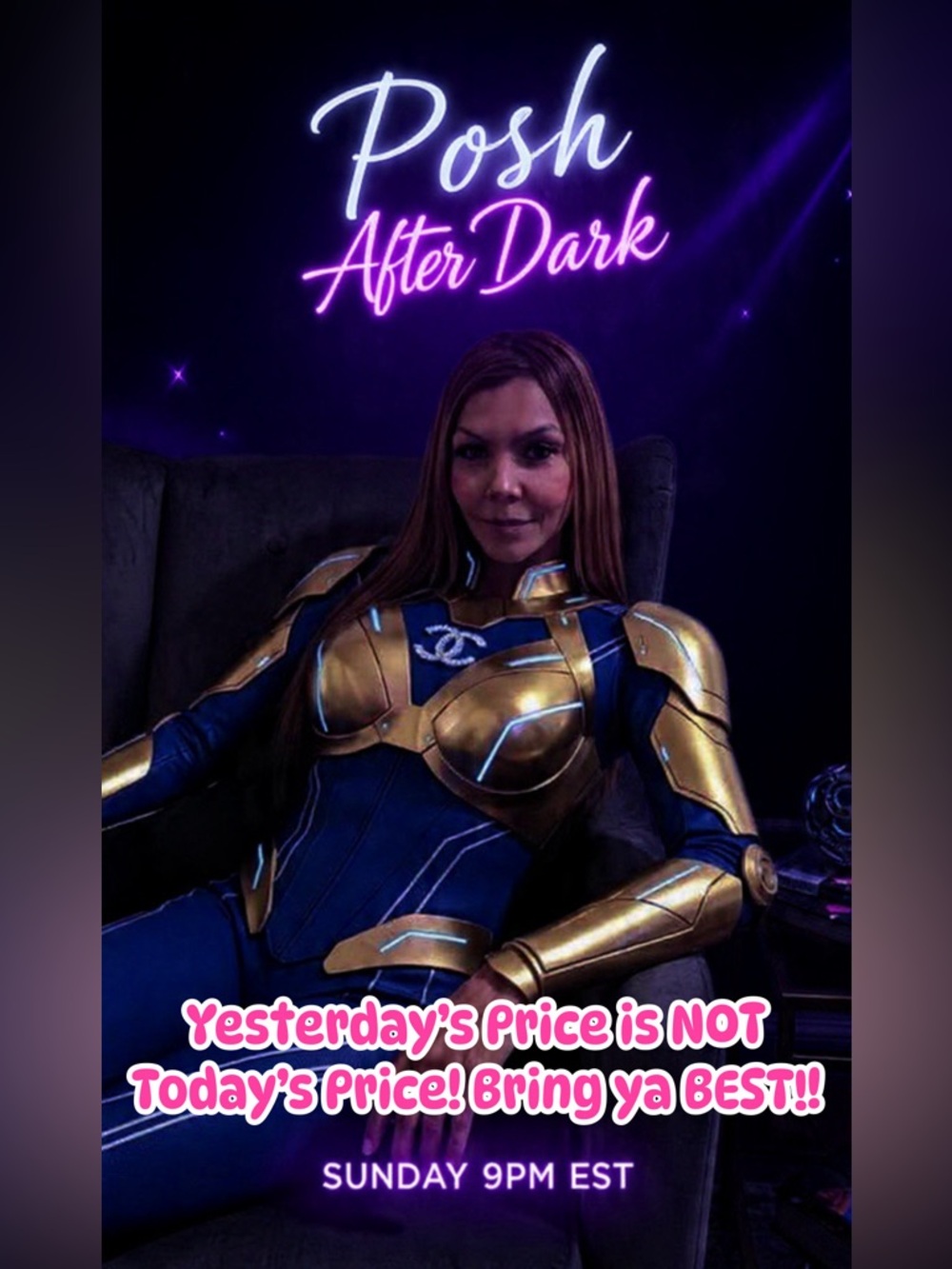 Posh After Dark Sundays at 9pm EST